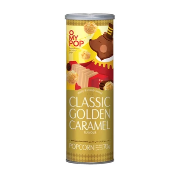 OMYPOP popcorn 70g karamellás