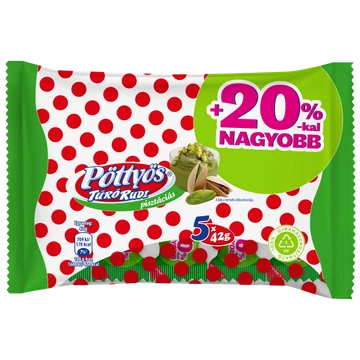 Pöttyös Túró Rudi 5x42g pisztáciás