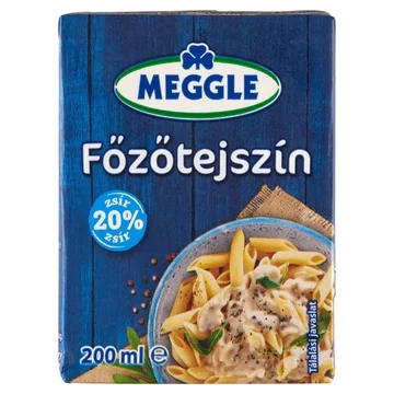 Meggle főzőtejszín UHT 200ml     ---   20%   ---         