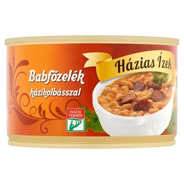 Házias ízek babfőzelék 400g kolbásszal