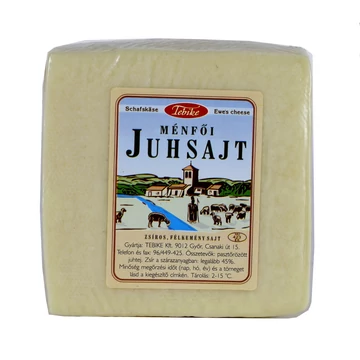 Tebike Ménfői juhsajt ~ 1kg natúr 