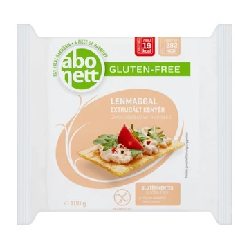 Abonett ext.kenyér gluténmentes 100g lenmag