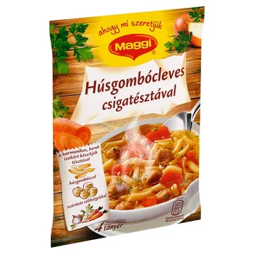 Maggi Húsgombóc leves csigatésztával 62g