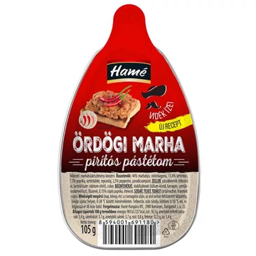 Hamé ördögi pirítós keverék 105g