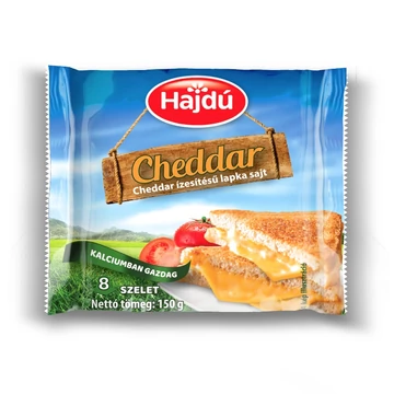 Kőröstej Hajdú lapka sajt 150g cheddar