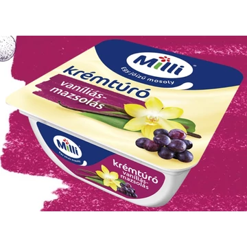 Milli krémtúró 90g mazsolás