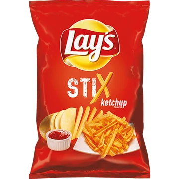 Lay's 60g Stix ketchup 3D