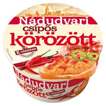 Nádudvari kőrözött 135g csípős paprikás
