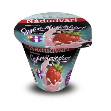 Nádudvari gyümölcsjoghurt 125g epres
