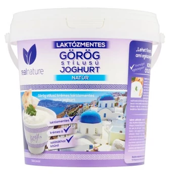 Real Nature laktózmentes görög joghurt 1kg