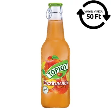 Top Joy 0,25L UV őszibarack 50% -DRS-