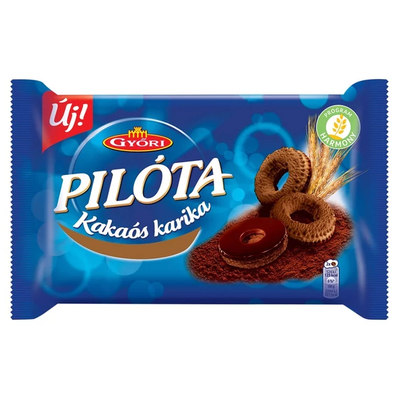 Akciós Győri kakaós karika 150g (06.30.)