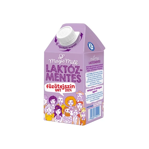 Naszály laktózmentes főzőtejszín 20% 0,5l