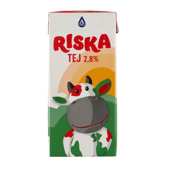 Riska UHT tej 2,8% 1L kupak nélküli
