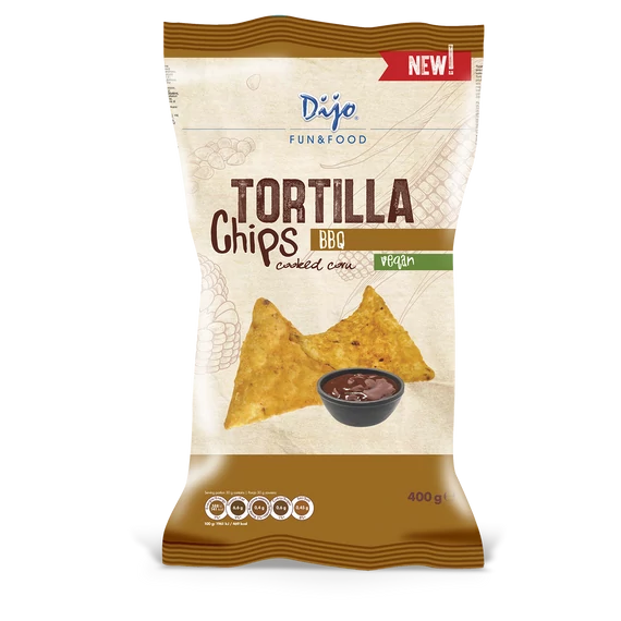 Dijo Tortilla chips 400g BBQ
