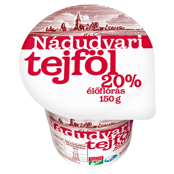 Nádudvari tejföl 20% 150g