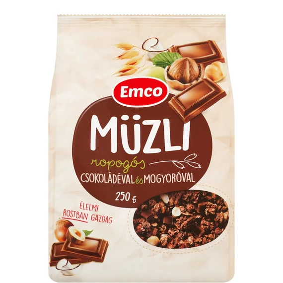 Akciós Emco ropogós müzli mogyoróval 250g (08.04.)