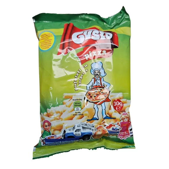 Gusto puffasztott kukorica SURPRISES 30g pizza