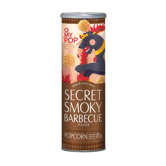 OMYPOP popcorn 70g BBQ