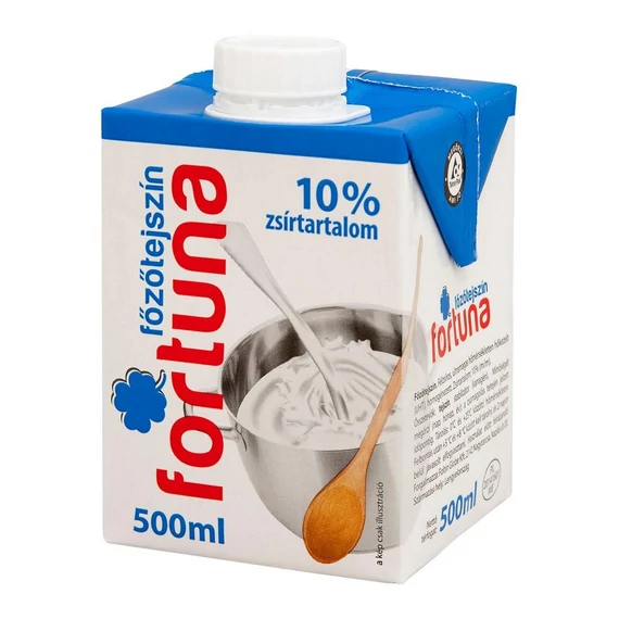 Fortuna főzőtejszín 10% 500ml