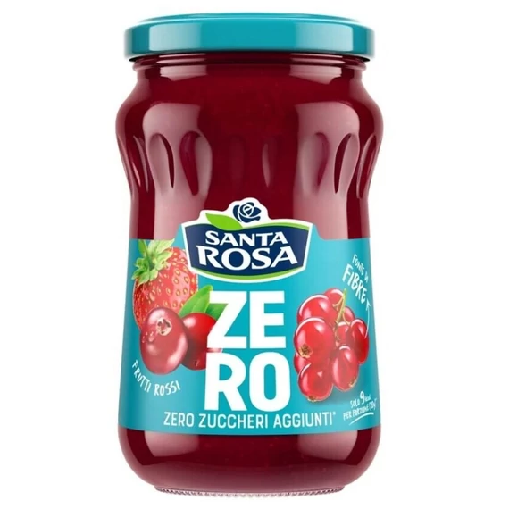 Santa Rosa lekvár 300g piros gyüm. 0% cukor