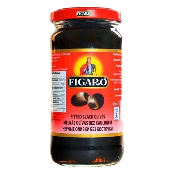 Akciós Figaro fekete olívabogyó 240g (05.04.)