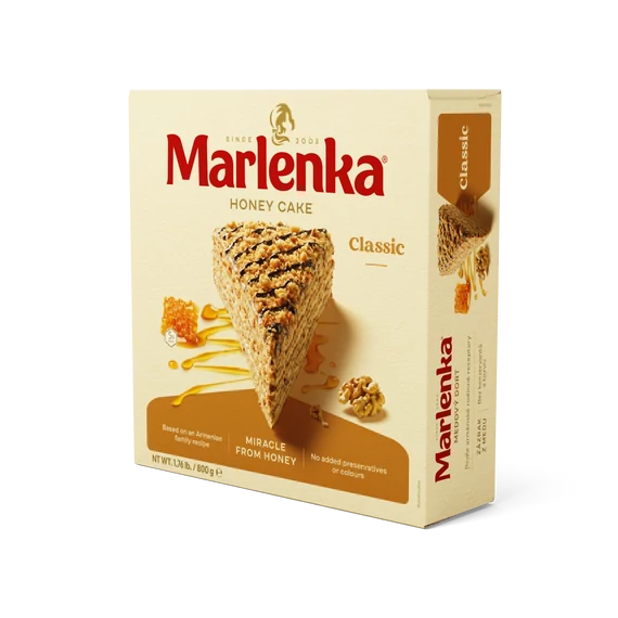 Marlenka torta 800g diós