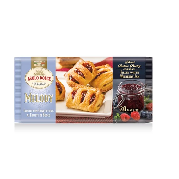 Akciós Asolo Dolce leveles süti 100g erdei gyümölcsös (2026.05.30)