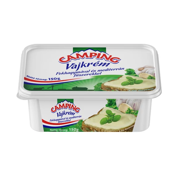 Camping vajkrém 150g fokhagymás-mediterrán
