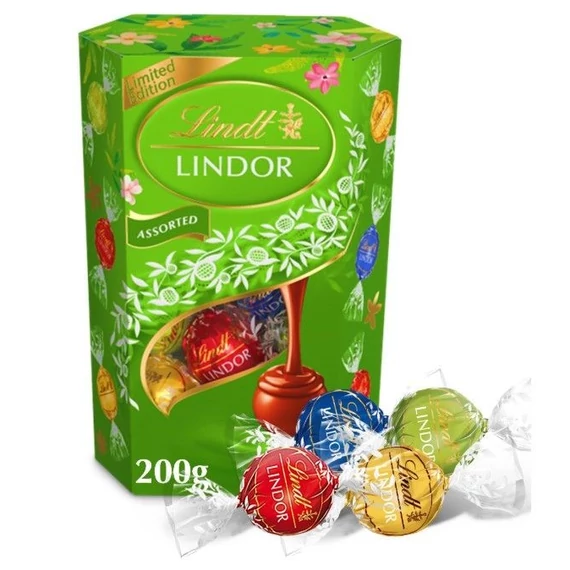 Akciós Lindt Lindor ZÖLD válogatás 200g (26.11.30)