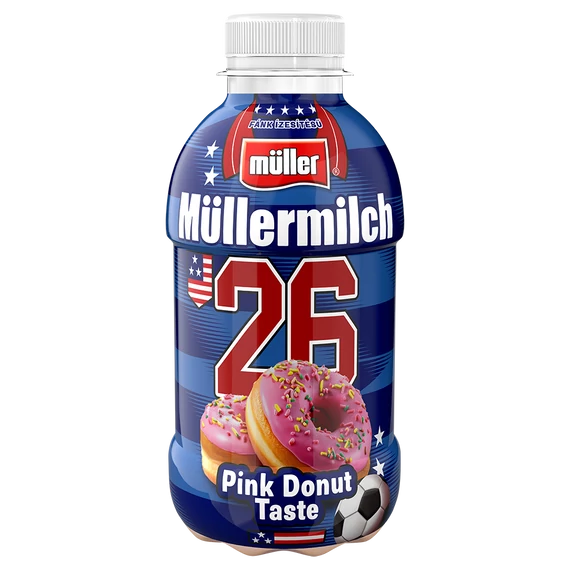 Müller Tej 400ml VB pink donut taste (05.08.-tól)