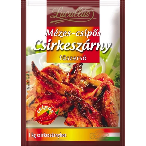 Lucullus fűszerkeverék 48g mézes-csípős csirkeszárny (30)