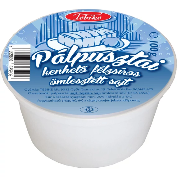 Tebike pálpusztai sajtkrém 100g