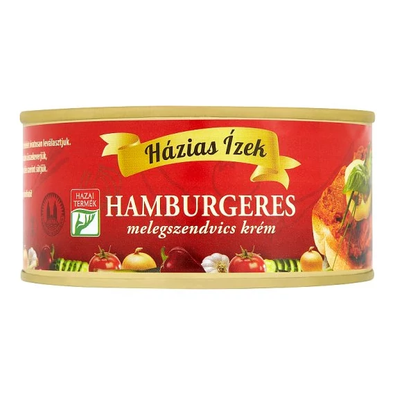 Házias ízek melegszendvics krém 290g hamburger