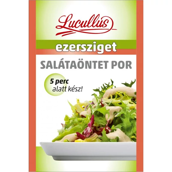 Lucullus saláta öntet 12g ezersziget