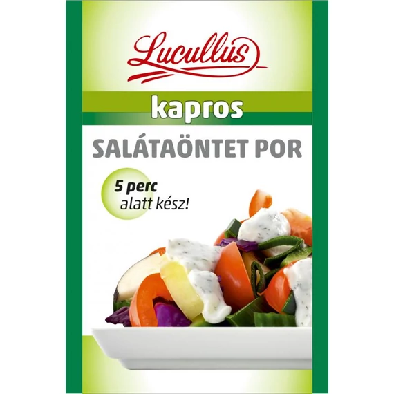 Lucullus saláta öntet 12g kapros (00)
