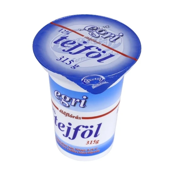 Eger tejföl 12% 315g