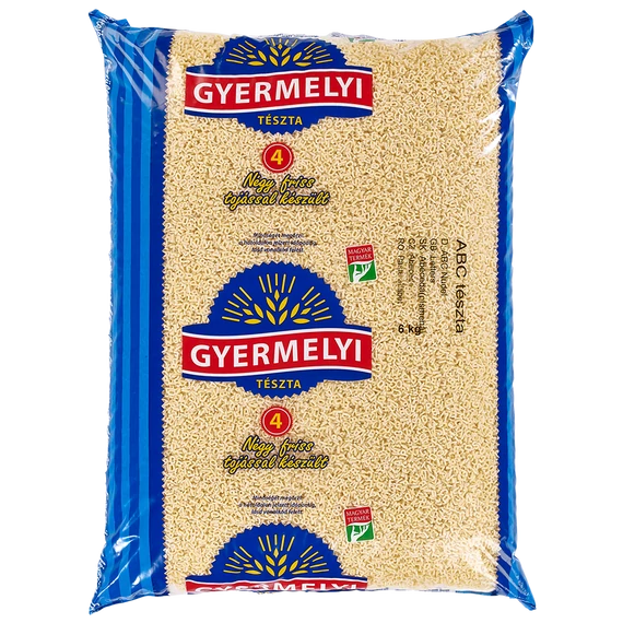 Gyermelyi tészta 4T 6kg ABC 
