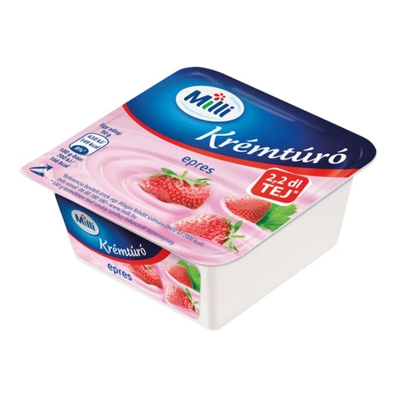 Milli krémtúró 90g eper