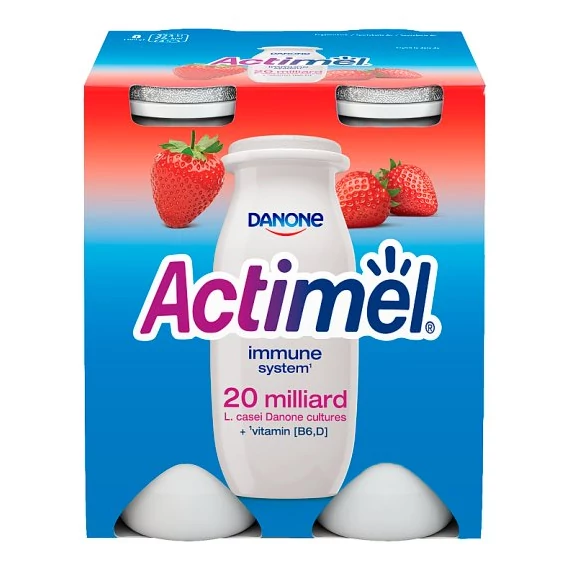 Danone Actimel 4x100g eper