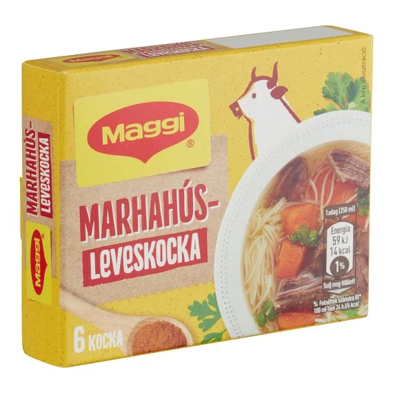 Maggi kocka 60g marhahúsleves