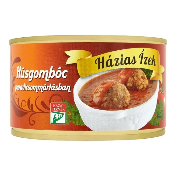 Házias ízek paradicsomos húsgombóc 400g