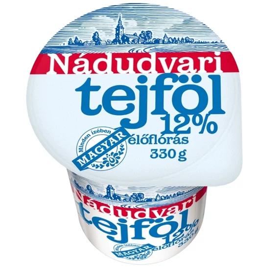 Nádudvari tejföl 12% 330g