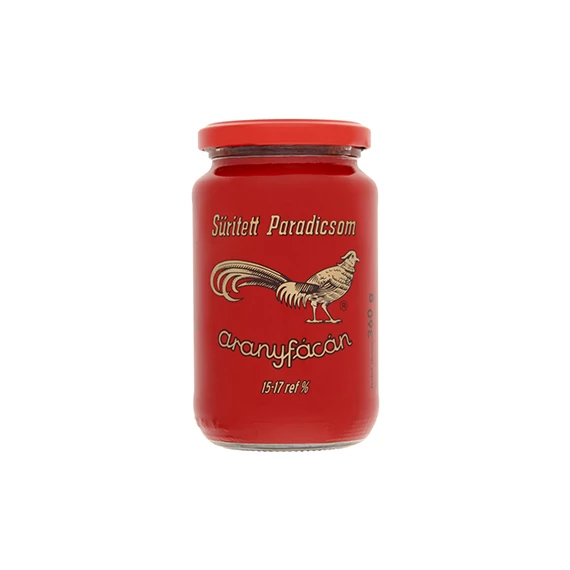 Aranyfácán sűritett paradicsom 360g 15-17%