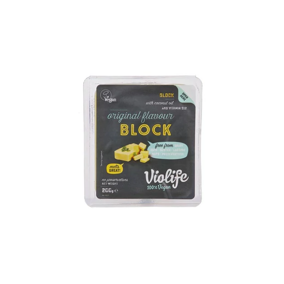 VioLife növényi sajt natúr egész 200g