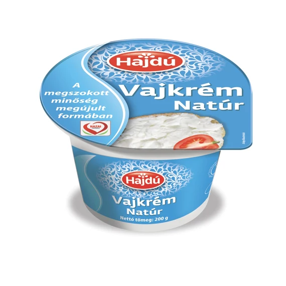 Kőröstej Hajdúsági vajkrém 200g natúr