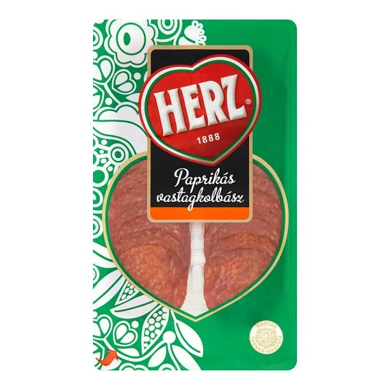 Herz vastagkolbász szel. 70g paprikás 
