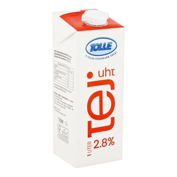 Tolle UHT tej 2,8 % 1L  