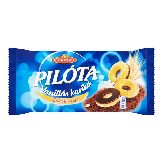 Győri vaniliás karika 300g ét