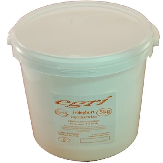 Eger gyümölcsjoghurt 5L barack  Ft/liter